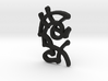 Creator Rune Pendant 3d printed 