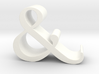 Ampersand iPhone Stand 3d printed 