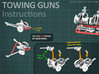 Towing Guns - (H0) 3d printed 