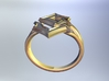 Sabaton Ring (female) 3d printed this is a rendering. real photos coming soon!