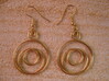 Choncoid Earrings 3d printed 