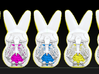 Peep Rabbit Collection 3d printed 