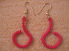 Hook Earrings 3d printed 