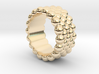 Bubbles Round Ring 17 – Italian Size 17 3d printed 