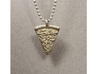 Pizza Pendant 3d printed Chain not included.