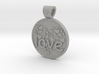 Love is Forever, pendant 3d printed Love...is forever, Raw Aluminum