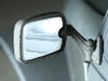 Sand Scorcher Wing Mirror, Passenger side 3d printed In matt black steel, mirrored plastic not included
