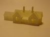 Carlisle & Settle Line - Small Station - T - 1:450 3d printed model with primer