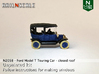Ford Model T - closed roof (N 1:160) 3d printed 