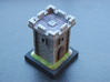 Medieval Tower 3d printed Full Color Sandstone
