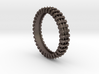 Spiked Gear Ring - Size 8 3d printed 