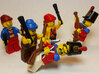 Lego Belaying Pin 20ct Multipack 3d printed 