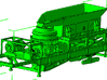 1/87th Crusher Feed Screen plant 3d printed Shown on cone crusher trailer