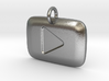 YouTube Play Button Pendant 3d printed 