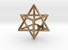 MILOSAURUS Tetrahedral 3D Star of David Pendant 3d printed 