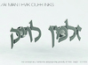 Hebrew Name Cufflinks - "Zalman Levik" 3d printed 