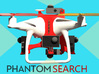Search & Rescue 360° video harness for DJI Phantom 3d printed 360° vision Phantom drone