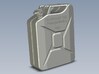 1/24 scale WWII Wehrmacht 20 lt fuel canister x 12 3d printed 
