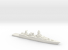 Sachsen-class frigate, 1/3000 3d printed 