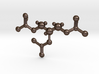 Nitroglycerin Molecule Pendant 3d printed 