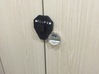 Portable Toilet Door Lock (2/3 - Hammer) 3d printed 