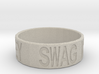 "Swag Money" Ring, 24mm diameter 3d printed 
