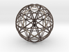 Icosahedron symmetry circles 16 3d printed 