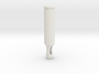 Bullet shell airbrush handle 3d printed 