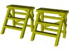 1/35 scale WWII Luftwaffe maintenance ladders x 2 3d printed 