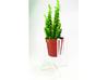 Plant holder elegant lines 3d printed 