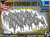 1-160 Army Modern Uniforms Set4 3d printed 