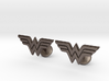 Wonder Woman Cufflinks 3d printed 