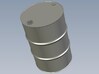 1/16 scale WWII US 55 gallons oil drums x 3 3d printed 