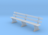 GWR Bench 4mm scale full 3d printed 
