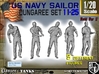 1-20 US Navy Dungaree Set 11-25 3d printed 