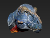 T-rex Head (Small/Medium-color size) 3d printed 