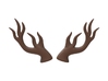 Dryad Antlers: Medium size for Humans 3d printed 