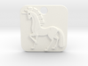Unicorn Pendant 3d printed 