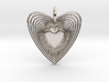 Pendant of Heart (No.2) 3d printed 