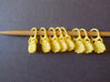 Hedwig - Stitch Markers for Knitting 3d printed Size 9 needle