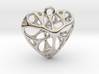 Heart Pendant  3d printed 