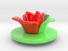 Cup3-lid-flower-3d 3d printed 