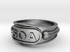 Sons of Anarchy ring 3d printed 
