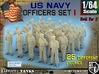 1-64 USN Officers Set1 3d printed 