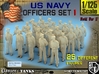 1-125 USN Officers Set1 3d printed 