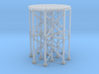 HO-Scale SP Wooden Water Tower Base (Tall) 3d printed 