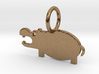 Hippopotamus Keychain 3d printed 