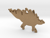 Stegosaurus necklace Pendant 2 3d printed 