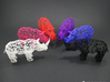 Digital Safari- Rhino (Small) 3d printed Available in 6 Amazing Colors