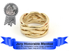 WOW5 Puzzle Ring 3d printed WOW5 won a Jury Honorable Mention at the Nob Yoshigahara Puzzle Design Competition held during IPP36 in Kyoto, Japan, August 4-7, 2016.